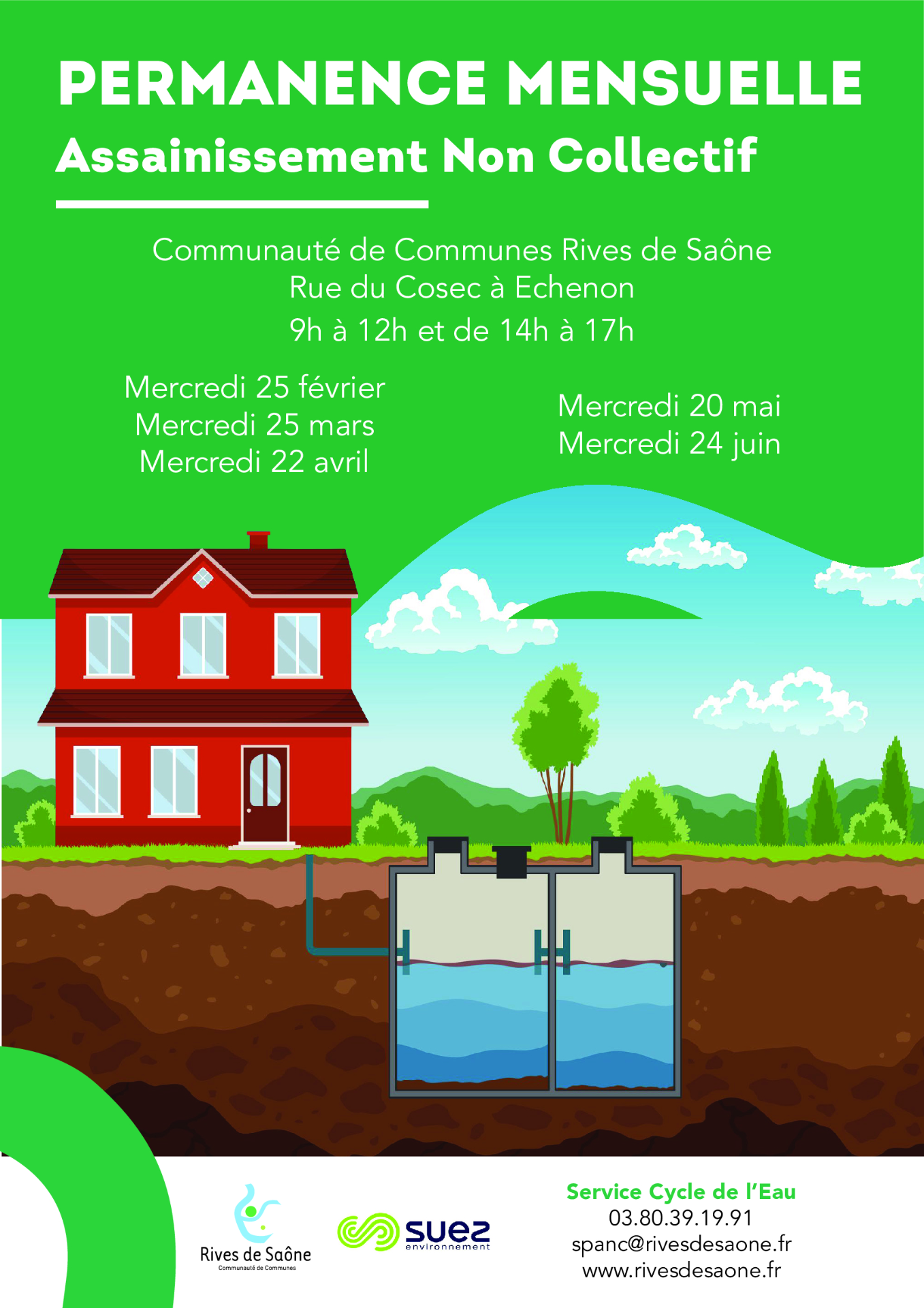 affiche permanences ANC 2026